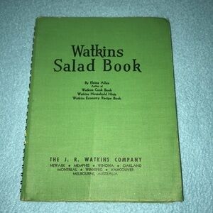 WATKINS Salad Book vintage 1946